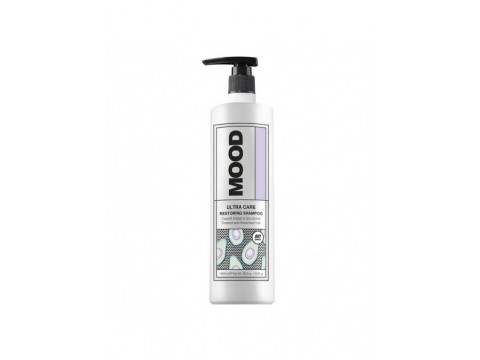 MOOD ULTRA CARE RESTORING SHAMPOO atkuriantis šampūnas šviesintiems plaukams 1000ml MOOD ULTRA CARE RESTORING SHAMPOO atkuriantis šampūnas šviesintiems plaukams 1000ml